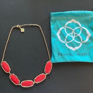 Kendra Scott red necklace
